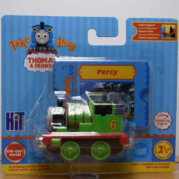 PERCY Diecast Engine Train Take Along Thomas & Friends Play Along Hit Toy Sealed - Picture 1 of 9